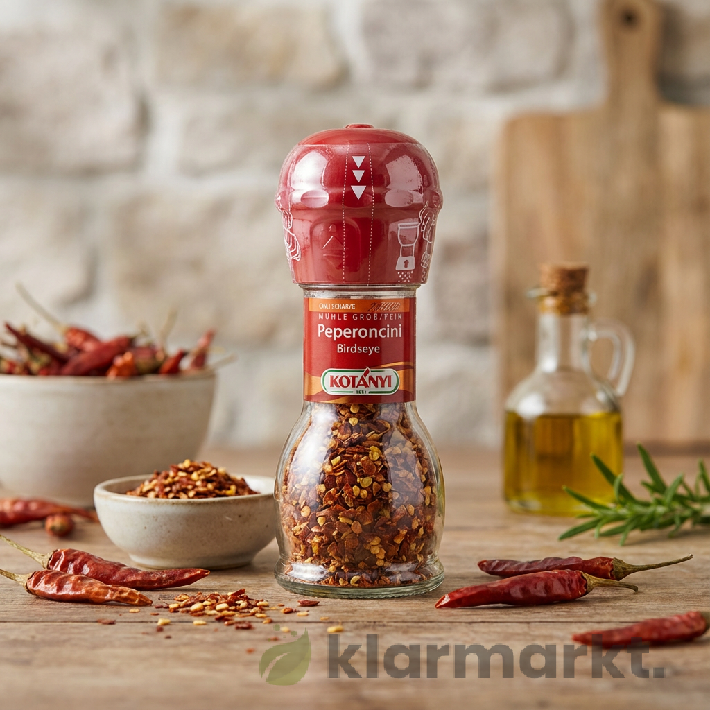product-3 Kotányi Peperoncini Birdseye Mühle 24g – Bild 1