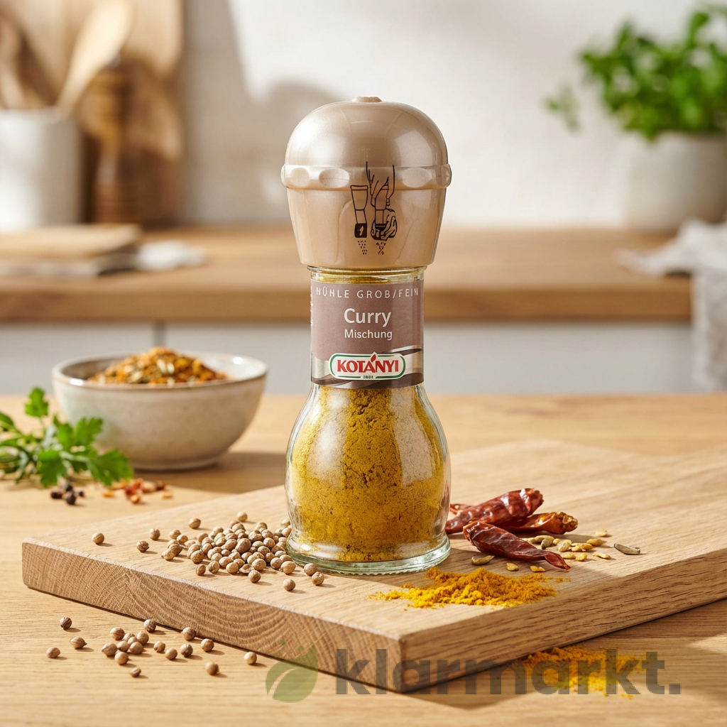 product-5 Kotányi Curry-Mischung Mühle 45g – Bild 1