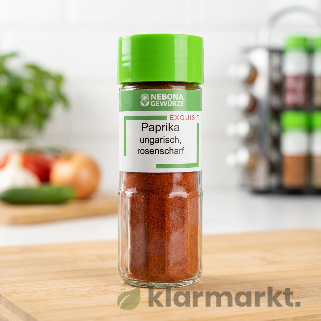 product-41 Nebona Gewürze Paprika ungarisch rosenscharf 60g – Bild 1