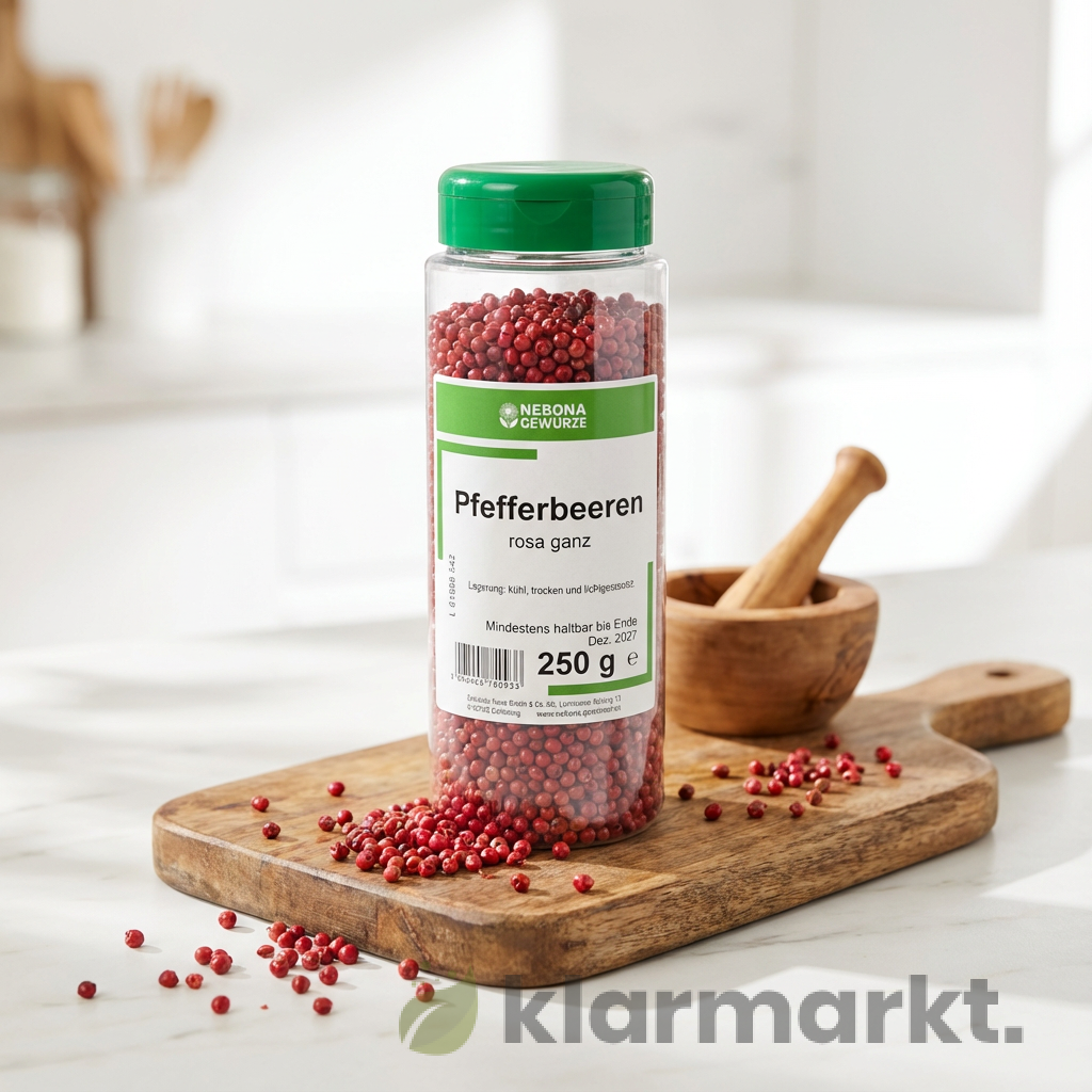 product-44 Nebona Gewürze Pfefferbeeren rosa ganz 250g – Bild 1