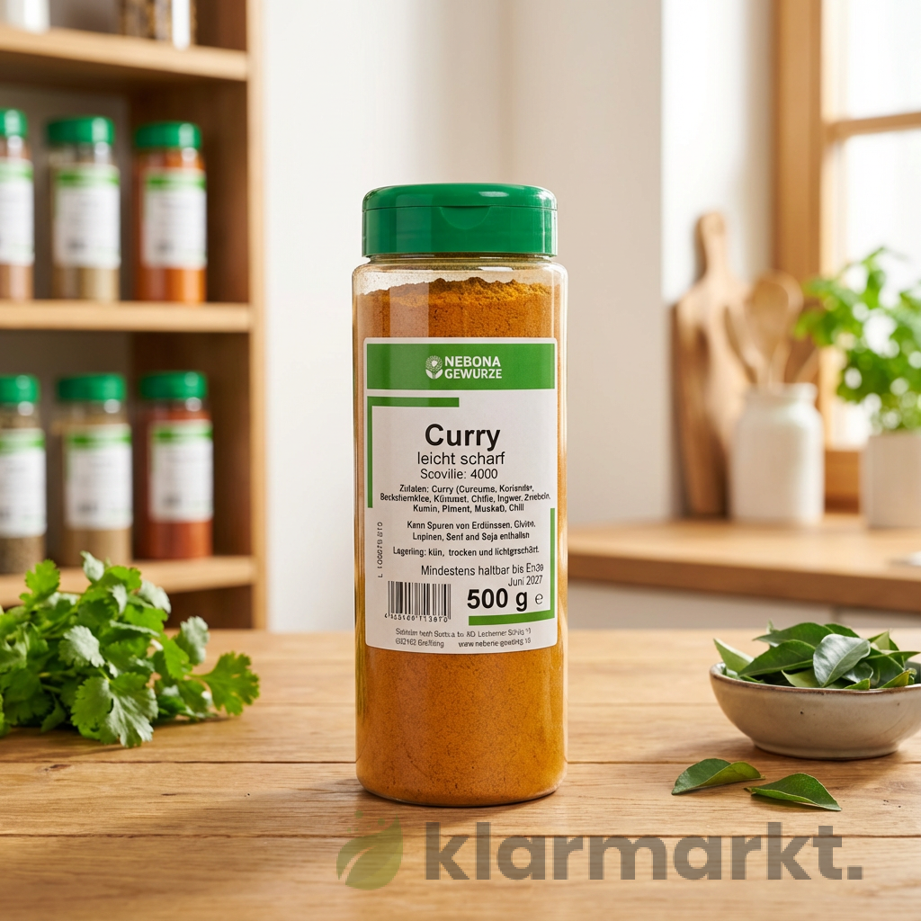 product-50 Nebona Curry leicht scharf 500g – Bild 1