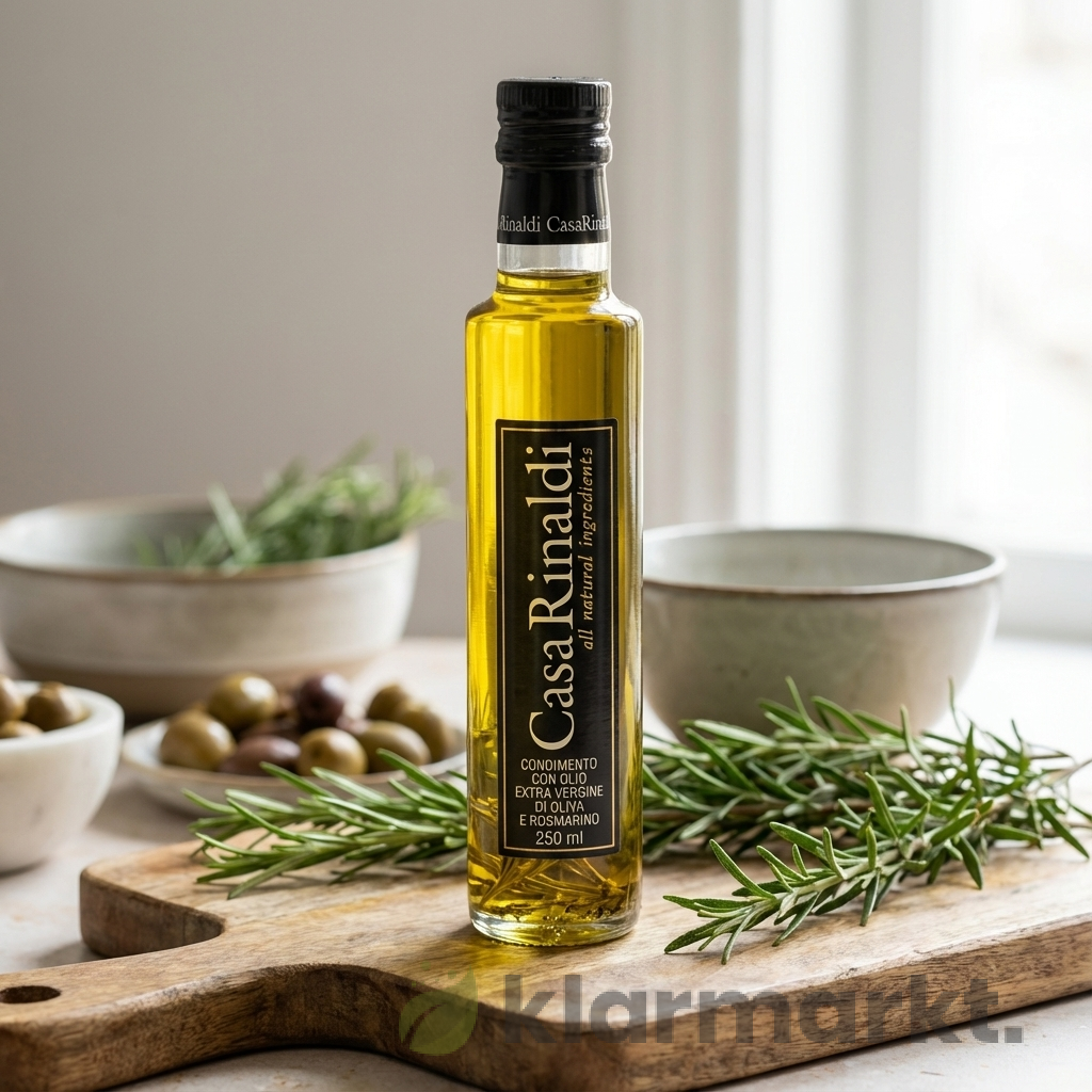 product-44 Casa Rinaldi Natives Olivenöl Extra Vergine di Oliva e Rosmarino 250ml – Bild 1
